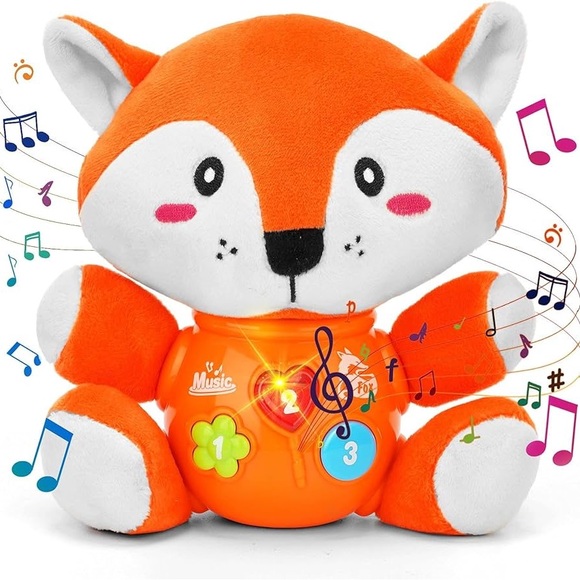 Other - Musical Orange Fox Plush Toy